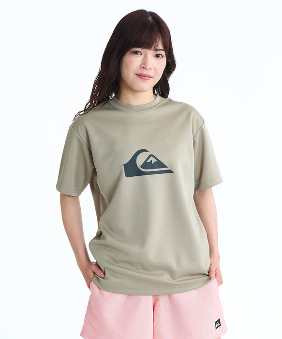 QUIKSILVER メンズ COMP LOGO SS サーフTシャツ 【2026年春夏モデル】 KHA / XL