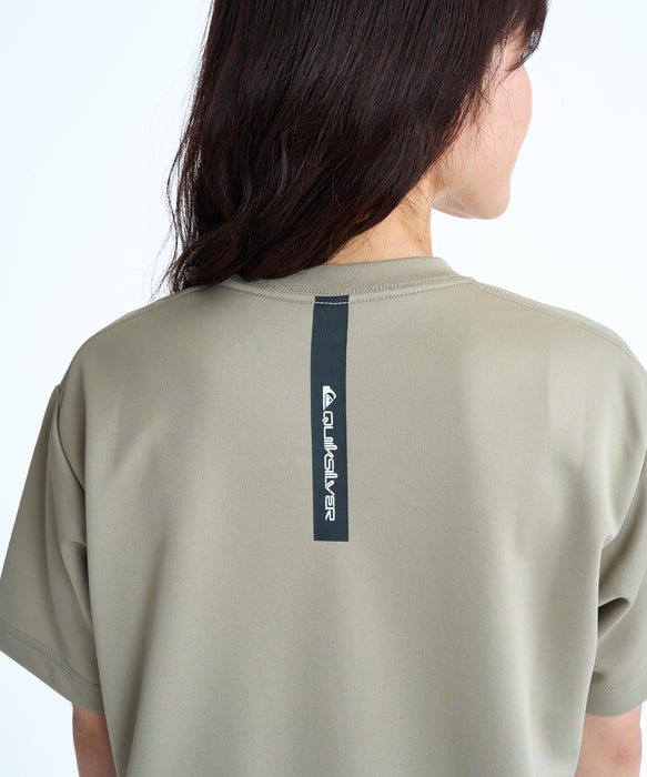 QUIKSILVER メンズ COMP LOGO SS サーフTシャツ 【2026年春夏モデル】 KHA / XL