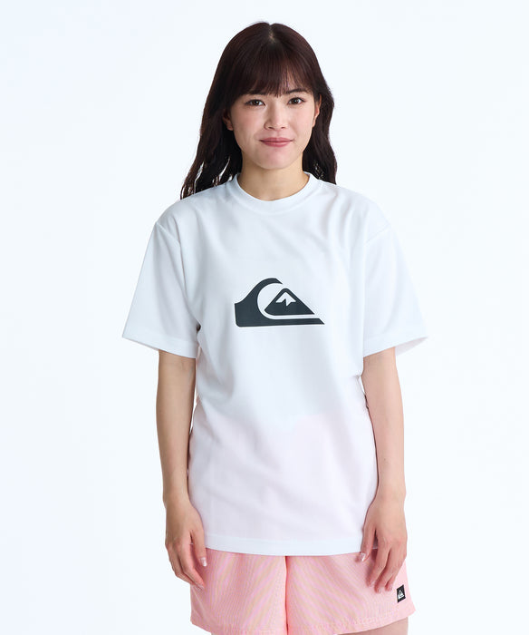 QUIKSILVER メンズ COMP LOGO SS サーフTシャツ 【2026年春夏モデル】 WHT / XL