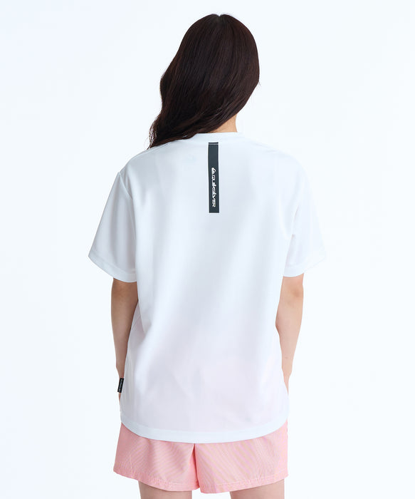 QUIKSILVER メンズ COMP LOGO SS サーフTシャツ 【2026年春夏モデル】 WHT / XL