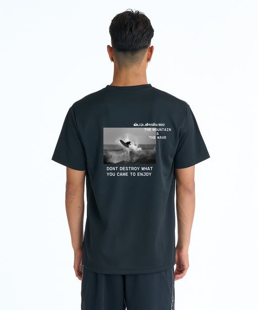 QUIKSILVER メンズ PHOTO SS サーフTシャツ 【2026年春夏モデル】 BLK / XL