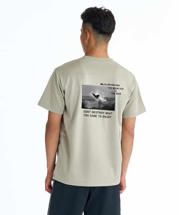 QUIKSILVER メンズ PHOTO SS サーフTシャツ 【2026年春夏モデル】 KHA / XL