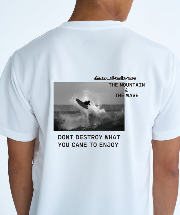 QUIKSILVER メンズ PHOTO SS サーフTシャツ 【2026年春夏モデル】 WHT / XL