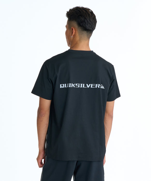 QUIKSILVER メンズ FONT QSMW SS サーフTシャツ 【2026年春夏モデル】 BLK1 / XL