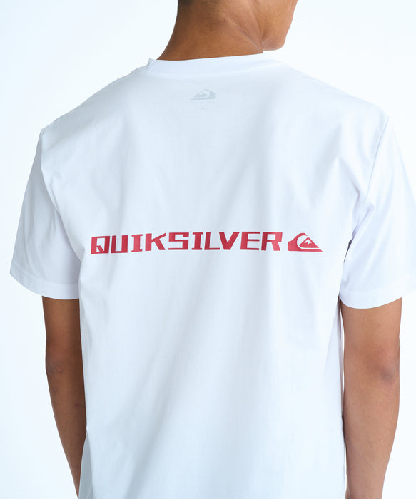 QUIKSILVER メンズ FONT QSMW SS サーフTシャツ 【2026年春夏モデル】 WHT / XL