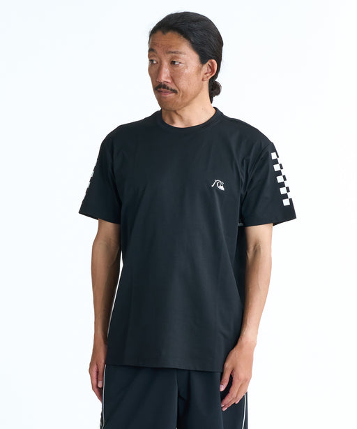 QUIKSILVER メンズ BUBBLE SS サーフTシャツ 【2026年春夏モデル】 BLK / XL