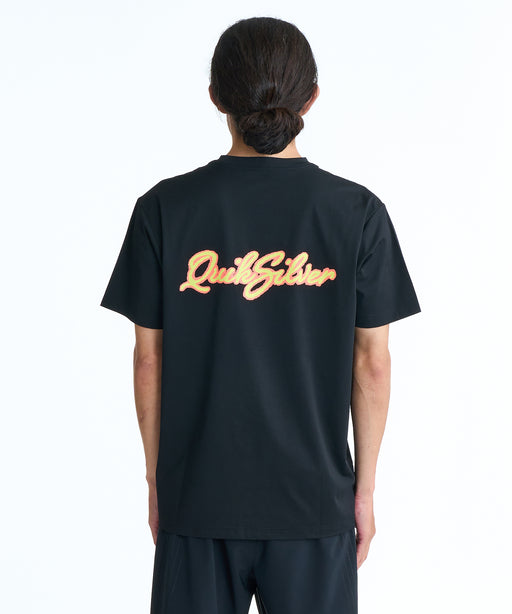 QUIKSILVER メンズ MALIBUART SS サーフTシャツ 【2026年春夏モデル】 BLK / XL