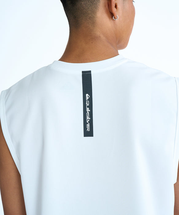 QUIKSILVER メンズ COMP LOGO SL サーフタンクトップ 【2026年春夏モデル】 WHT / XL