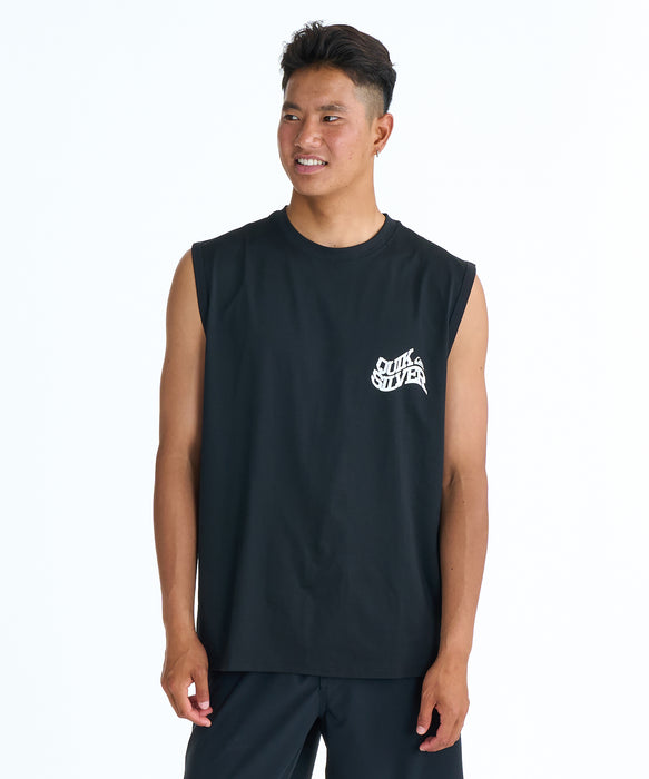 QUIKSILVER メンズ BEND LOGO SL サーフタンクトップ 【2026年春夏モデル】 BLK1 / XL