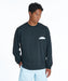 QUIKSILVER メンズ FADE SPECTRUM LS 長袖サーフTシャツ 【2026年夏モデル】 BLK / XL