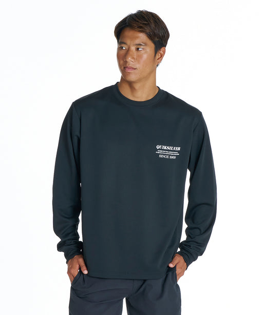 QUIKSILVER メンズ RED SHOOTING LS 長袖サーフTシャツ 【2026年夏モデル】 BLK / XL