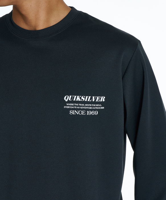 QUIKSILVER メンズ RED SHOOTING LS 長袖サーフTシャツ 【2026年夏モデル】 BLK / XL