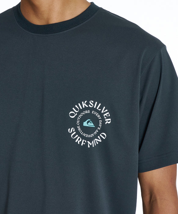 QUIKSILVER メンズ QS CIRCLE SS サーフTシャツ 【2026年夏モデル】 BLK / XL