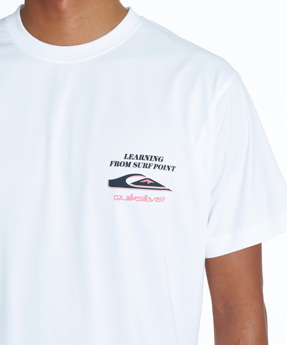 QUIKSILVER メンズ ICON OF SURF 26 SS サーフTシャツ 【2026年夏モデル】 WHT / XL