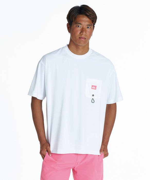QUIKSILVER メンズ MW PKT SS サーフTシャツ 【2026年夏モデル】 WHT1 / XL