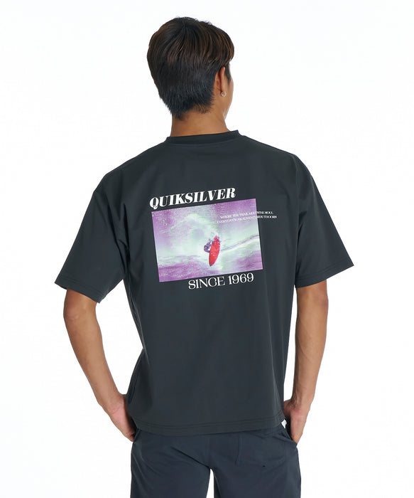 QUIKSILVER メンズ RED SHOOTING SS サーフTシャツ 【2026年夏モデル】 BLK / XL