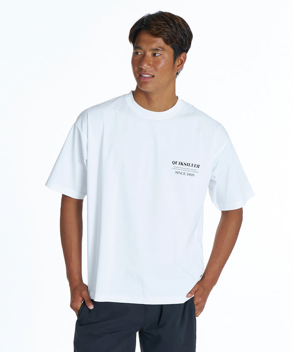 QUIKSILVER メンズ RED SHOOTING SS サーフTシャツ 【2026年夏モデル】 WHT / XL