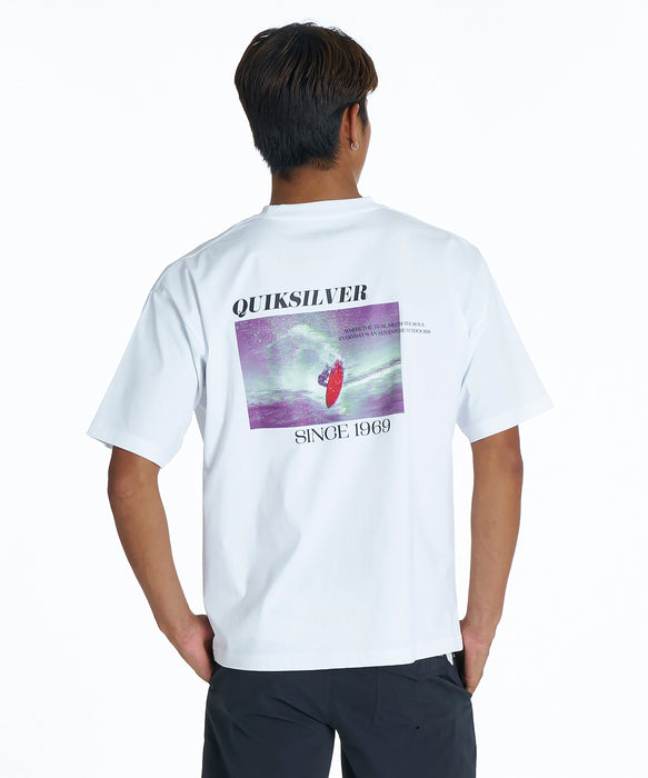 QUIKSILVER メンズ RED SHOOTING SS サーフTシャツ 【2026年夏モデル】 WHT / XL