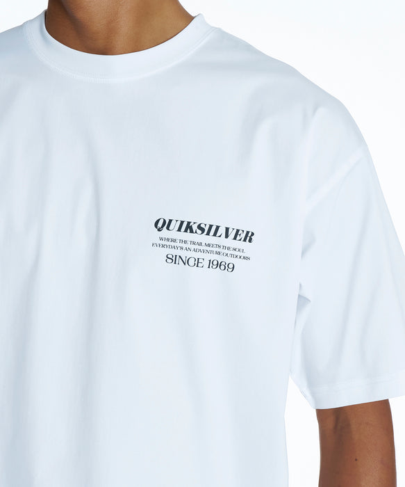 QUIKSILVER メンズ RED SHOOTING SS サーフTシャツ 【2026年夏モデル】 WHT / XL