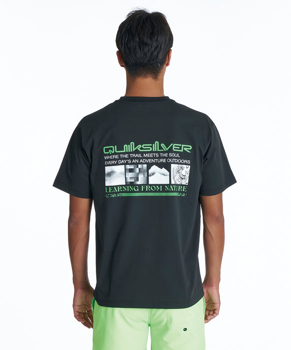 QUIKSILVER メンズ QS UNION SS サーフTシャツ 【2026年夏モデル】 BLK / XL