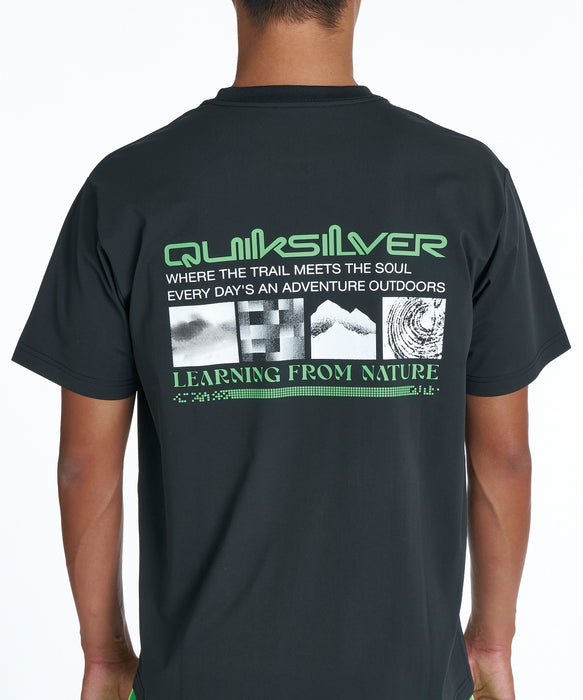 QUIKSILVER メンズ QS UNION SS サーフTシャツ 【2026年夏モデル】 BLK / XL