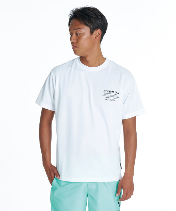 QUIKSILVER メンズ TEXT LOGO SS サーフTシャツ 【2026年夏モデル】 WHT / XL