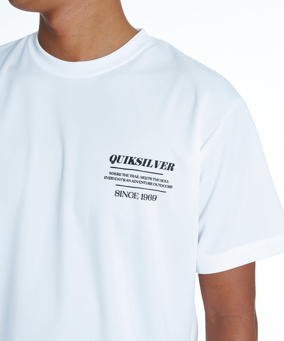 QUIKSILVER メンズ TEXT LOGO SS サーフTシャツ 【2026年夏モデル】 WHT / XL