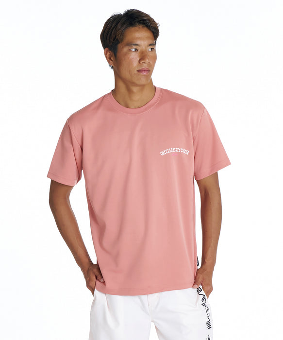 QUIKSILVER メンズ URBAN LOGO SS サーフTシャツ 【2026年夏モデル】 PNK / XL