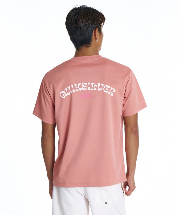 QUIKSILVER メンズ URBAN LOGO SS サーフTシャツ 【2026年夏モデル】 PNK / XL