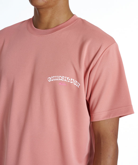 QUIKSILVER メンズ URBAN LOGO SS サーフTシャツ 【2026年夏モデル】 PNK / XL