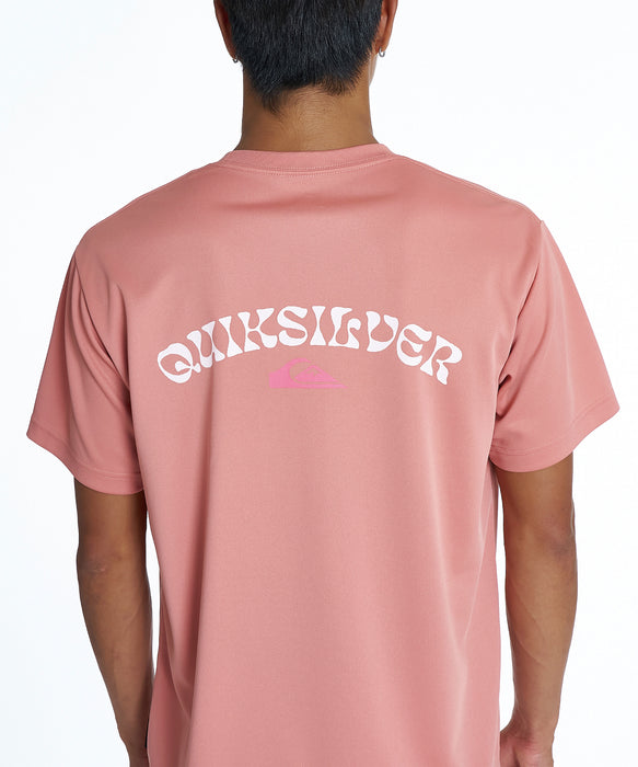 QUIKSILVER メンズ URBAN LOGO SS サーフTシャツ 【2026年夏モデル】 PNK / XL
