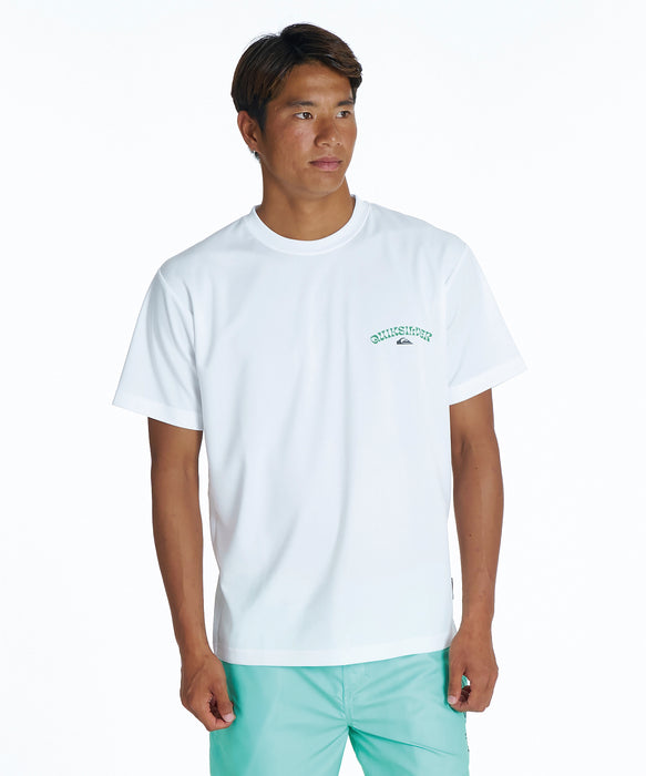 QUIKSILVER メンズ URBAN LOGO SS サーフTシャツ 【2026年夏モデル】 WHT / XL