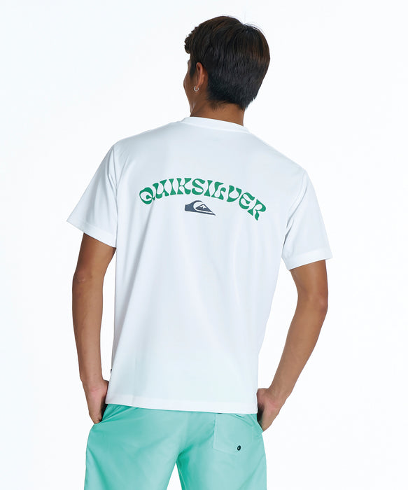 QUIKSILVER メンズ URBAN LOGO SS サーフTシャツ 【2026年夏モデル】 WHT / XL