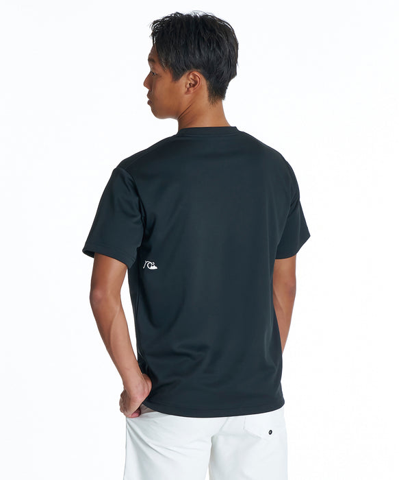 QUIKSILVER メンズ EV CORPO CLASSIC SS サーフTシャツ 【2026年夏モデル】 BLK / XL
