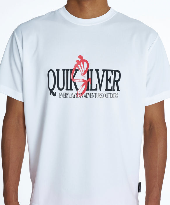 QUIKSILVER メンズ QS SIGN SS サーフTシャツ 【2026年夏モデル】 WHT / XL