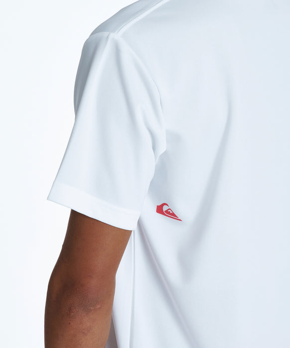 QUIKSILVER メンズ QS SIGN SS サーフTシャツ 【2026年夏モデル】 WHT / XL
