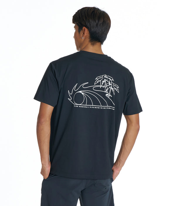 QUIKSILVER メンズ NATURE NOMAD SS サーフTシャツ 【2026年夏モデル】 BLK / XL