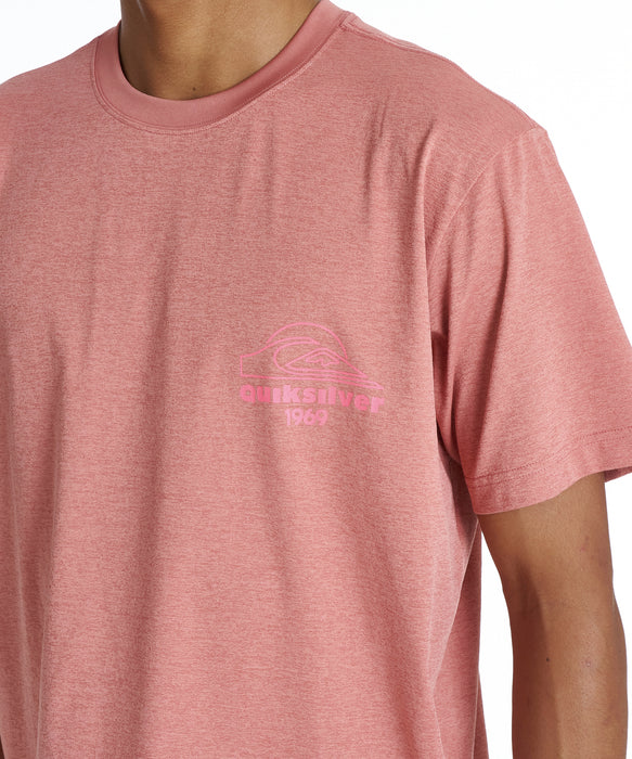 QUIKSILVER メンズ NATURE NOMAD SS サーフTシャツ 【2026年夏モデル】 PNK / XL