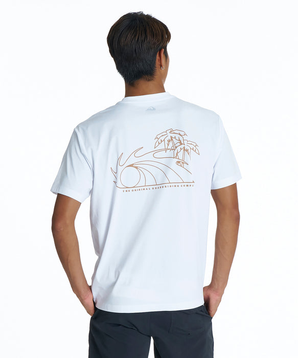 QUIKSILVER メンズ NATURE NOMAD SS サーフTシャツ 【2026年夏モデル】 WHT / XL