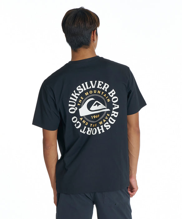 QUIKSILVER メンズ TOO FINE FB SS サーフTシャツ 【2026年夏モデル】 BLK / XL