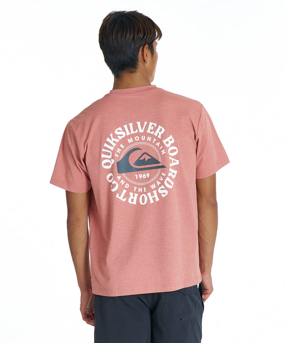 QUIKSILVER メンズ TOO FINE FB SS サーフTシャツ 【2026年夏モデル】 PNK / XL