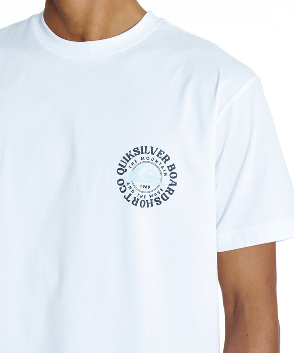 QUIKSILVER メンズ TOO FINE FB SS サーフTシャツ 【2026年夏モデル】 WHT / XL