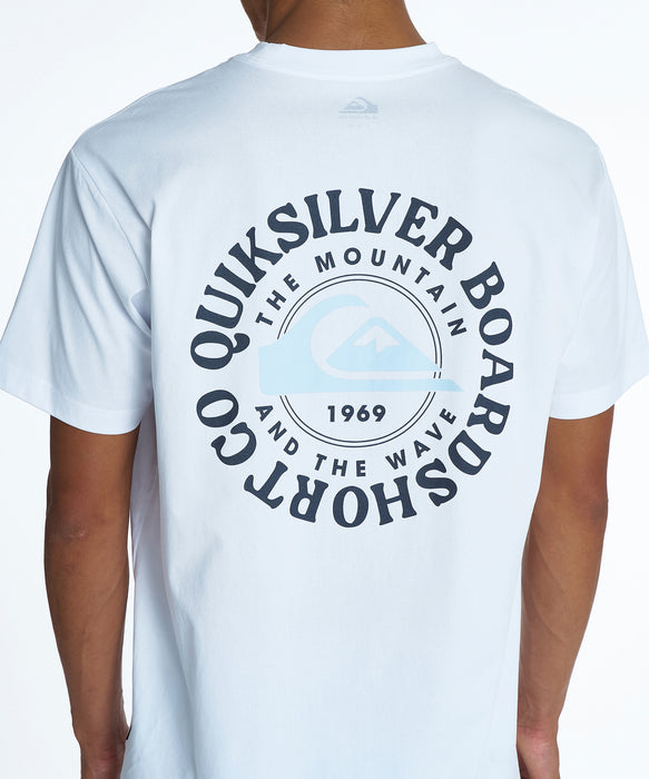 QUIKSILVER メンズ TOO FINE FB SS サーフTシャツ 【2026年夏モデル】 WHT / XL