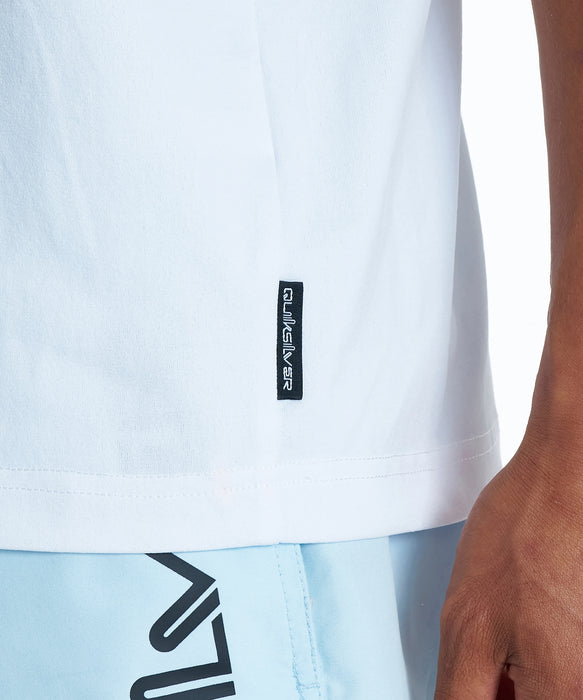 QUIKSILVER メンズ TOO FINE FB SS サーフTシャツ 【2026年夏モデル】 WHT / XL