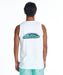 QUIKSILVER メンズ FADE SPECTRUM TANK サーフタンクトップ 【2026年夏モデル】 WHT / XL