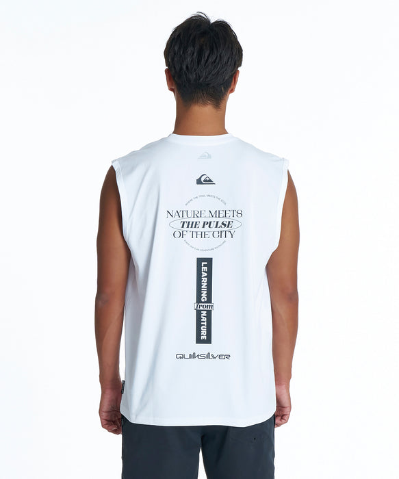 QUIKSILVER メンズ QS MEETS SLY サーフタンクトップ 【2026年夏モデル】 WHT / XL
