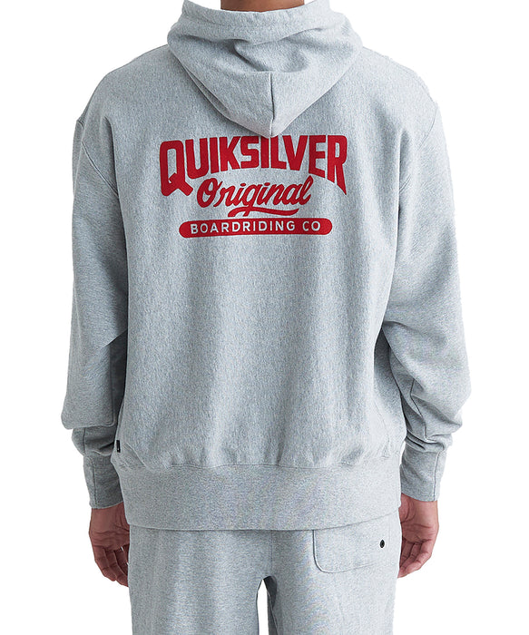 【OUTLET】Quiksilver ORIGINAL SCRIPT FLEECE HOODIE フーディ パーカー メンズ