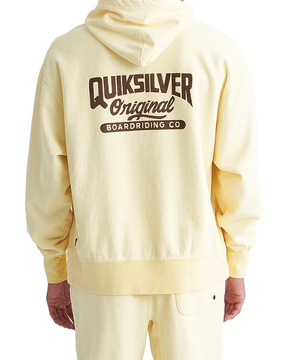【OUTLET】Quiksilver ORIGINAL SCRIPT FLEECE HOODIE フーディ パーカー メンズ