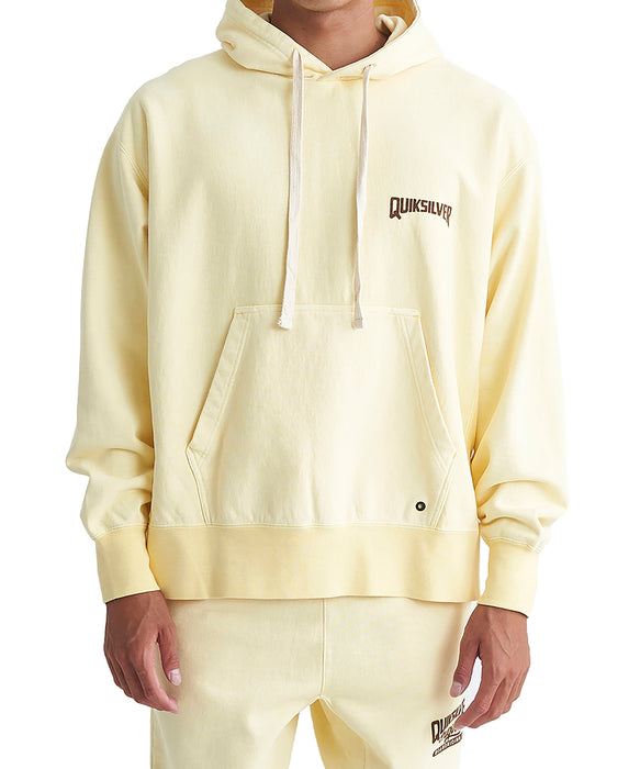 【OUTLET】Quiksilver ORIGINAL SCRIPT FLEECE HOODIE フーディ パーカー メンズ