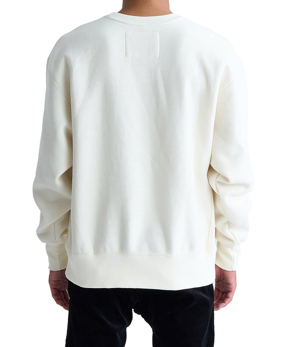 【OUTLET】Quiksilver THREE TREES FLEECE CREW 裏起毛 プルオーバー メンズ